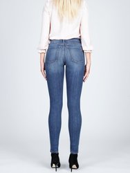 Gisele High Rise Skinny Jeans - Electric Thunder