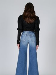 Jill High Waisted Wide Leg Jeans - Bad Decision