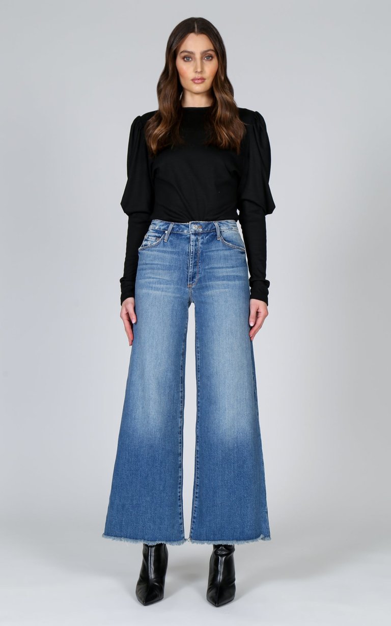 Jill High Waisted Wide Leg Jeans - Bad Decision