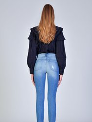 Joan High Waisted Straight Jeans - Roll The Dice