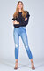 Joan High Waisted Straight Jeans - Roll The Dice - Roll The Dice