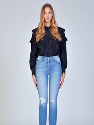 Joan High Waisted Straight Jeans - Roll The Dice