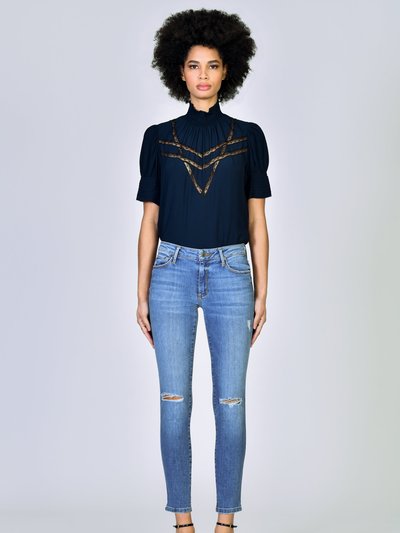 Black Orchid Jude Crop - Blue Your Mind product
