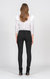 Jude Mid Rise Skinny Jeans - So Black