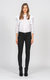 Jude Mid Rise Skinny Jeans - So Black