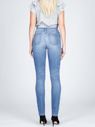 Megan Slim Straight Jeans - Let It Be