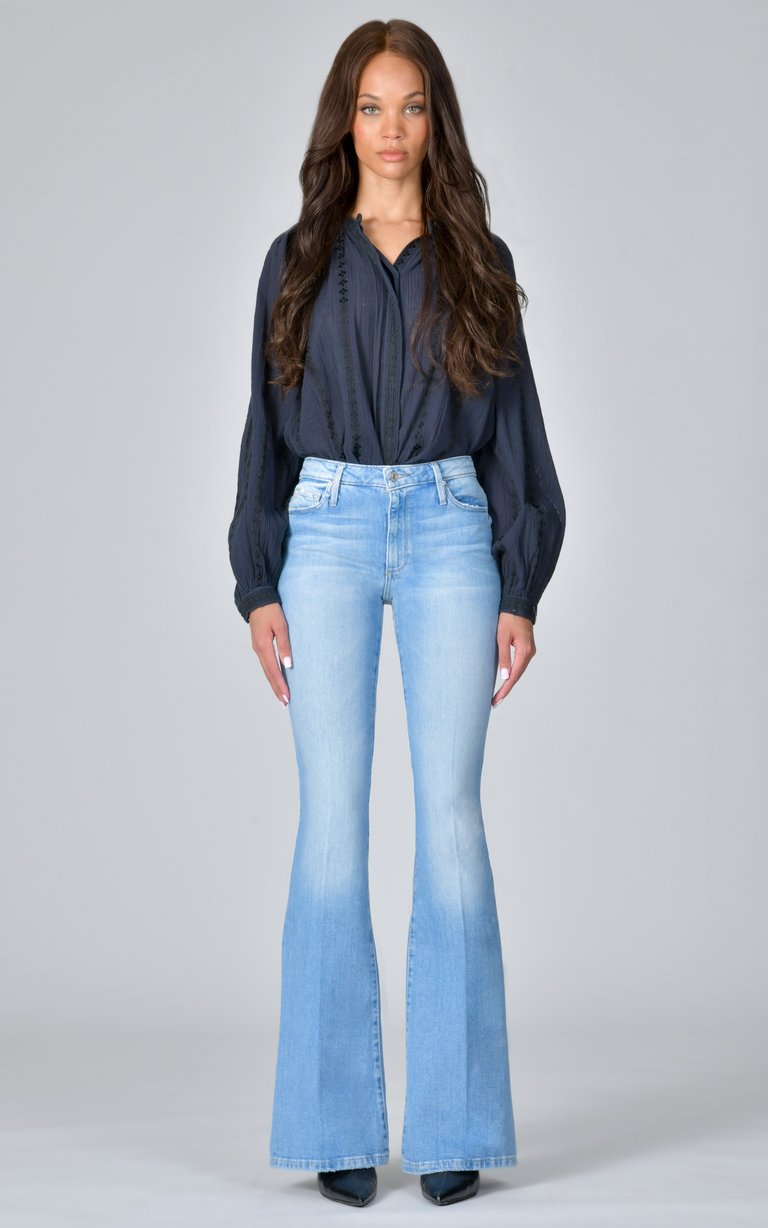 Black Orchid Method To Madness Mia Skinny Flare Jeans - Method To