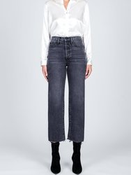 Parker Vintage Crop Jeans - Moonbeam