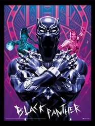 Black Panther Poster - 40cm x 30cm