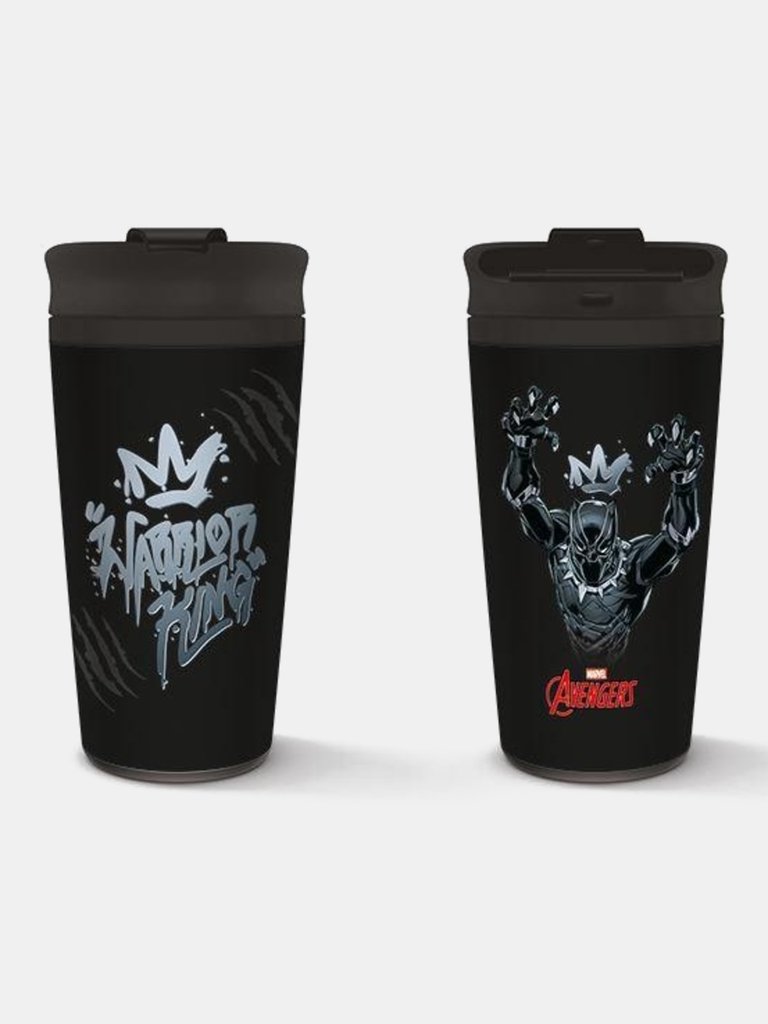 Warrior King Travel Mug - Black/Gray