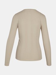 Beige Henley Shirt