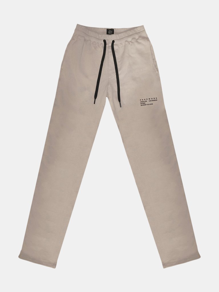 Beige Studio Sweatpants