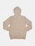 Beige Zip Up Hoodie