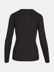 Black Henley Shirt