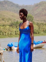 Ceylon Blue Midi Dress