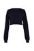 Navy Blue Crop Jumper - Navy Blue