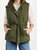 Chill Out Tie Vest - Olive - Olive