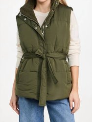 Chill Out Tie Vest - Olive