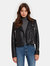 Faux Leather Moto Jacket - It Takes Two