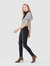 The Bond Mid Rise Skinny Jeans