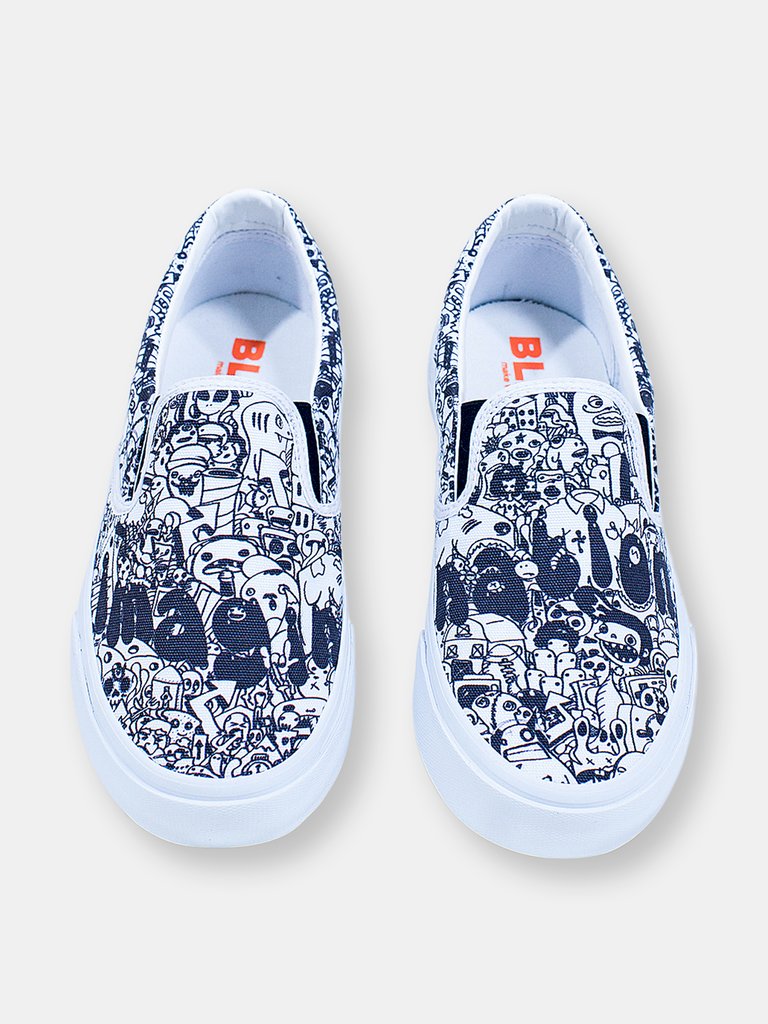 Ray Rincón Imagination Slip-On | XY - White/Black