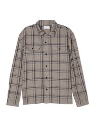 Guetes Plaid Button Down Shirt