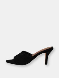 Horsy Black Mules