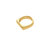 Tavas Flat Ring - Gold Plated
