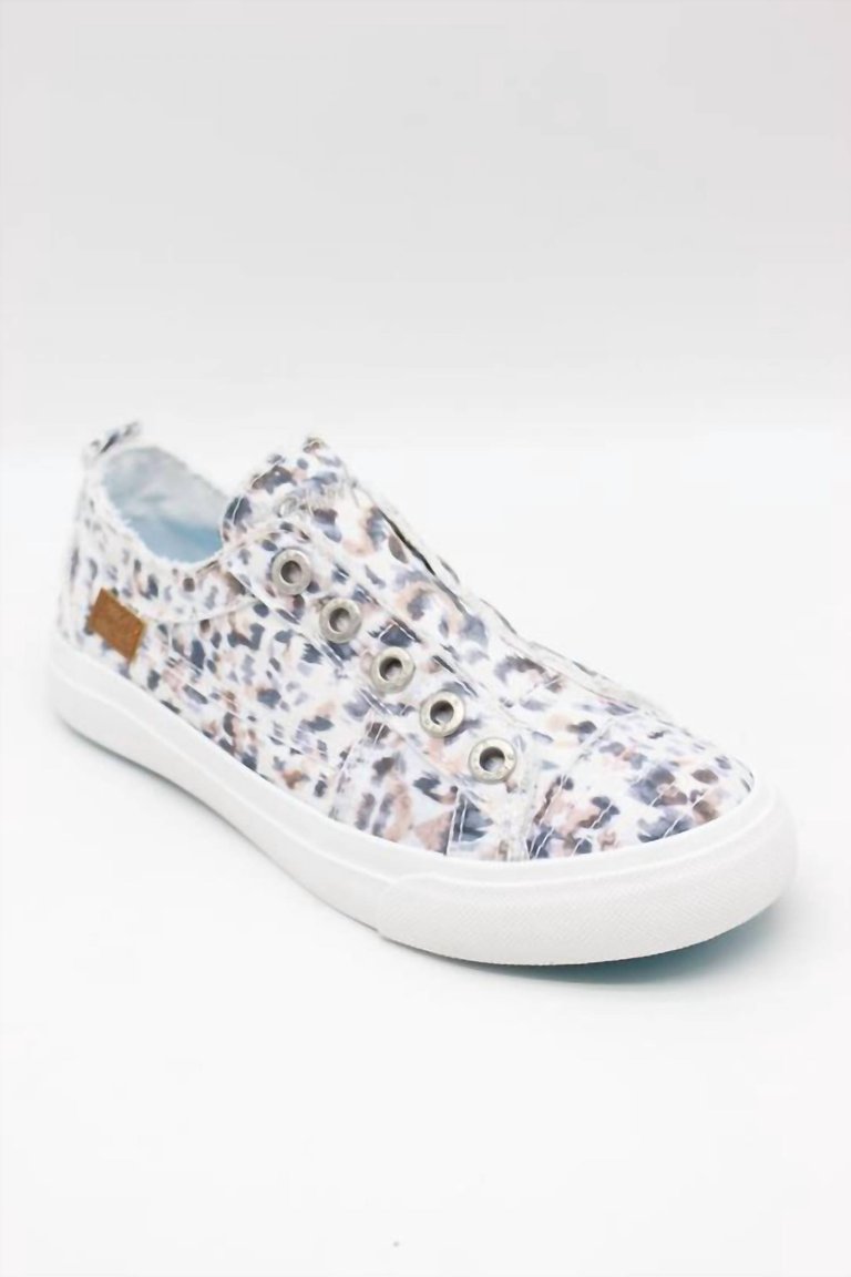 Play Sneaker In Off White Rainforest Leopard - Off White Rainforest Leopard