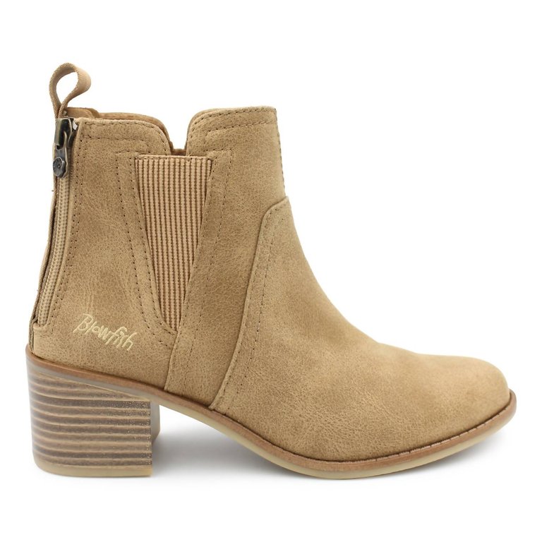 Women's Beam Boots - Almond Oiled Vegan Suede