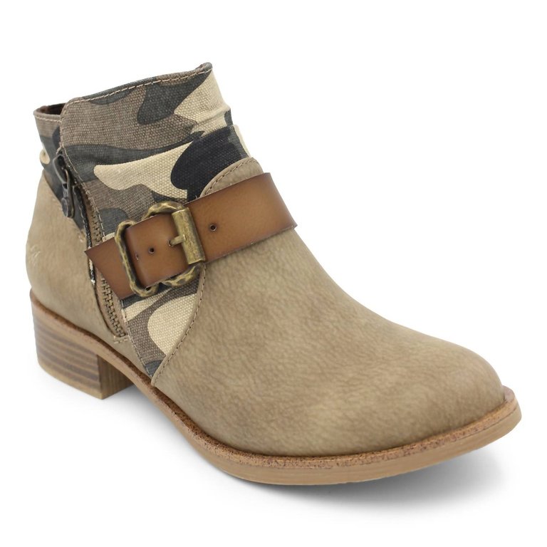 Women's Viten Ankle Boot In Taupe Saddlerock - Taupe Saddlerock