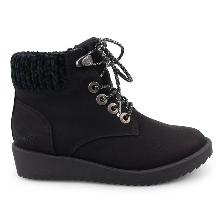 Youth Chomper Boots In Black Saddlerock - Black Saddlerock