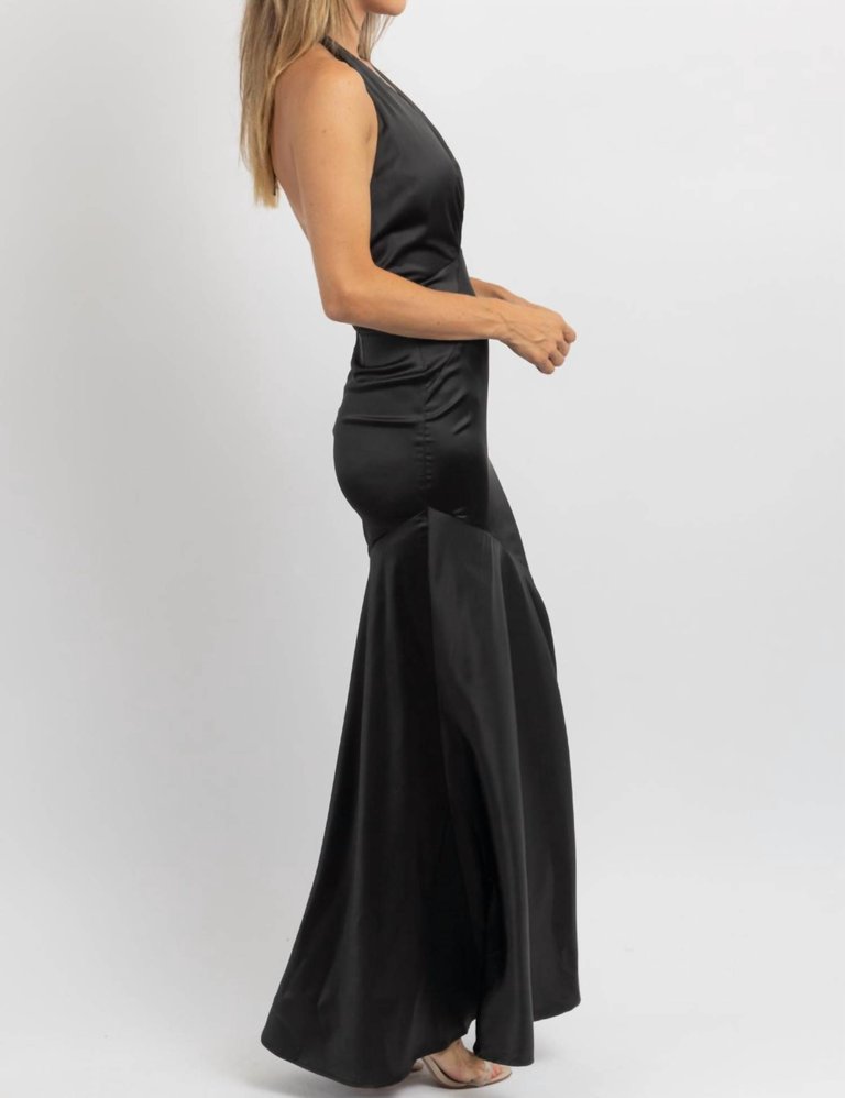 Finer Things Plunging Maxi Dress