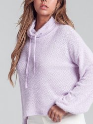 Fuzzy Sweater - Lilac