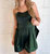 Holiday Gift Romper In Green - Green