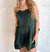 Holiday Gift Romper In Green