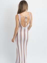 Newport Multi-Striped Coverup Dress