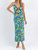 Siggi Cutout Floral Maxi Dress - Green Multi