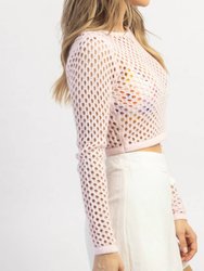 The Jenna Crochet Crop Top