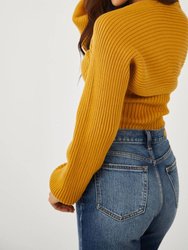 Tube Top + Bolero Sweater Set