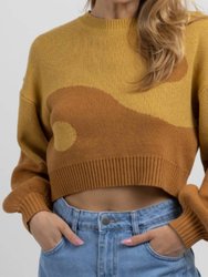 Yin Yang Sweater - Mustard