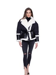 Baby Its Cold Wrap Puffer Jacket