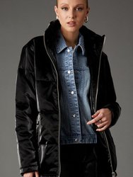 Haley Jacket With Removeable Denim Insert