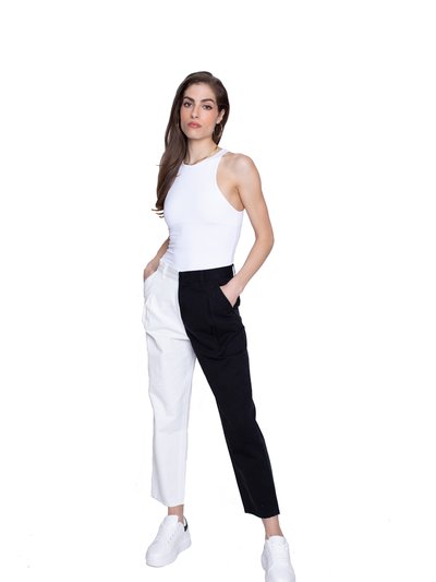 Blue Revival Happy Hour Pant In Black & White product