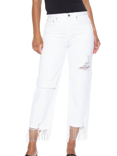 Blue Revival Nash Vegas 90's Crop Jeans In White product