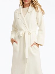 Belted Knit Cardigan - Cream