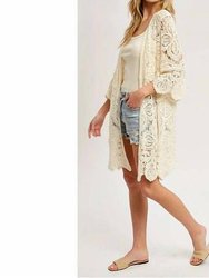 Crochet Lace Kimono