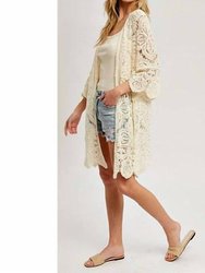 Crochet Lace Kimono