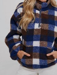 Half-Zip Sherpa Pullover