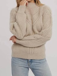 Open Stitch Detail Sweater
